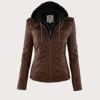 Lederjacke Damen robuste Eleganz mit Hochwertigem Leder für Stilbewusste Frauen und urbanem Look - Monika