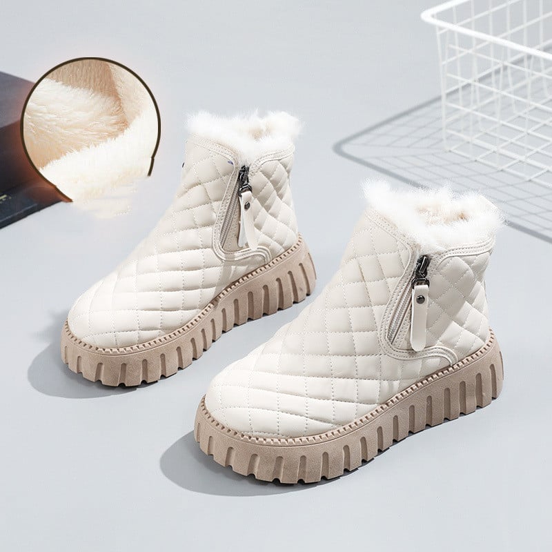 Gepolsterte Damenstiefelette mit Schutzeffekt - Linsara