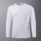 Langärmeliges Dry Fit Sport-T-Shirt für Männer - Hjalmer