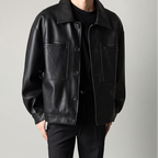Jacke mit Knopfverschluss und Fronttaschen - Orvex