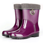 Wasserdichte Damen-Regenstiefel mit Innenfutter - Xavira