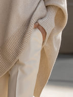 Pullover Damen elegant lässig vielseitig für Büro und Freizeit stilvoll alltagstauglich - Claudia