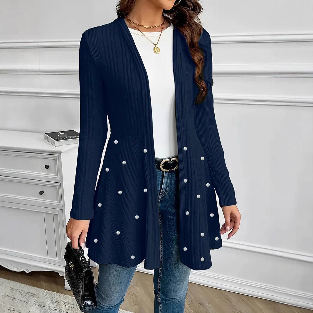 Damen Strickjacke mit dekorativen Details - Neralis