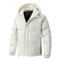 Herren Winter Steppjacke mit Kapuze - Auren