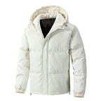Herren Winter Steppjacke mit Kapuze - Auren