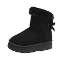 Damen-Winterstiefelette mit Schleife und Thermofutter - Bianka