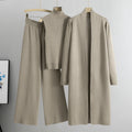 Dreiteiliges Winter-Strickset - Isolde