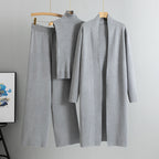 Dreiteiliges Winter-Strickset - Isolde