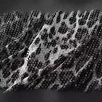 Damenrock mit Leopardenmuster und Pailletten - Ynaris
