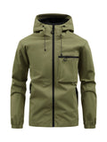 Herrenjacke für die Übergangszeit mit Kapuze und Taschen - Chester