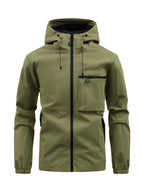 Herrenjacke für die Übergangszeit mit Kapuze und Taschen - Chester