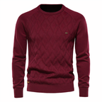 ADAM - Strickpullover mit Rautenmuster für Herren