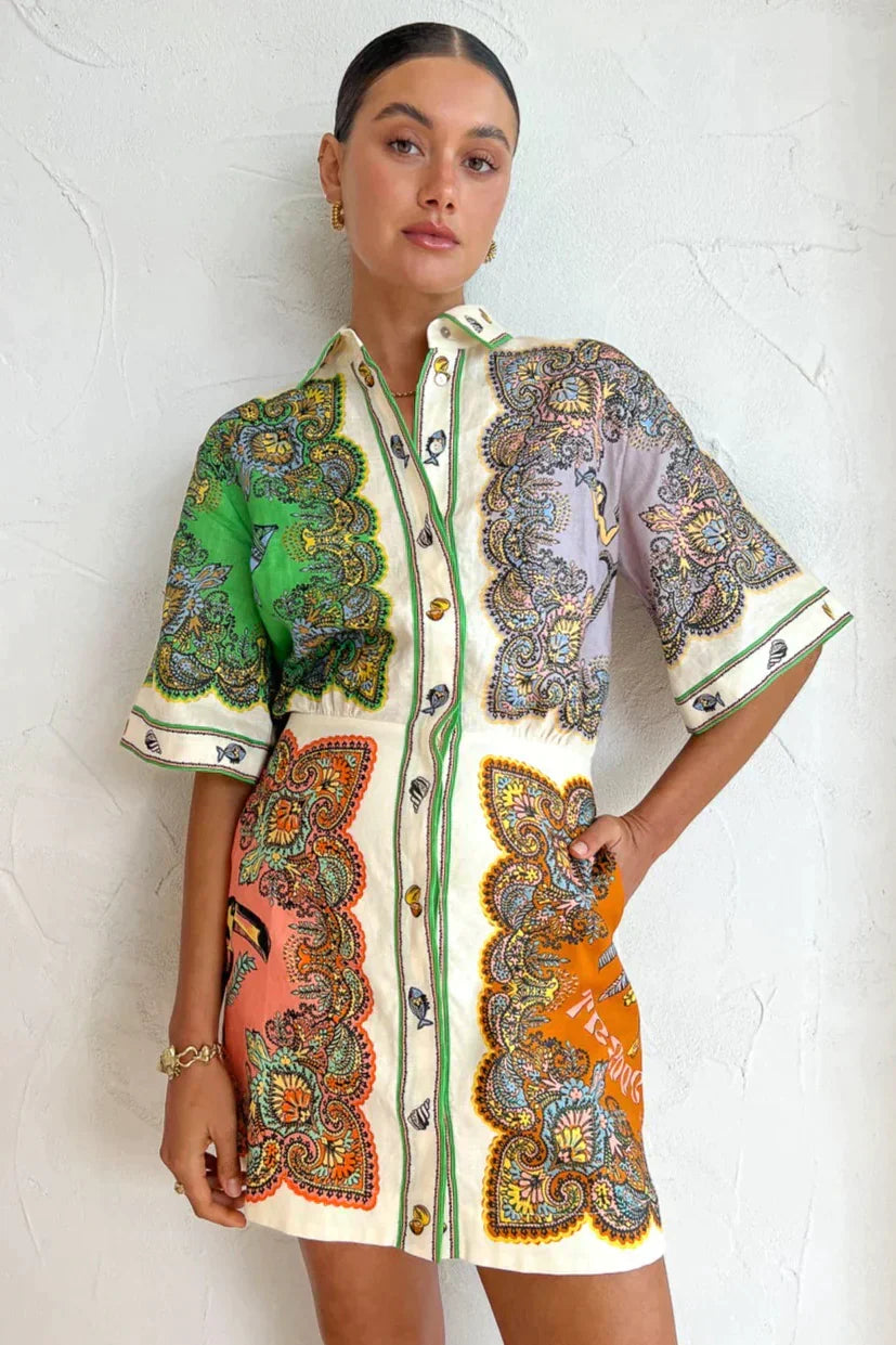 Tania Bohemian Kleid