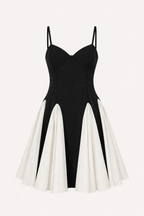 Kurzes elegantes Damen Sommer Party Kleid - Amalia