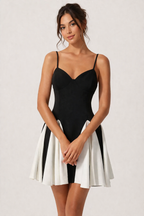 Kurzes elegantes Damen Sommer Party Kleid - Amalia