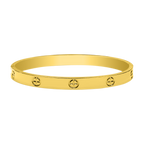 Element Love Armreifen 18K Vergoldet