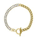 Prestige Armband T-Bar 14K Vergoldet