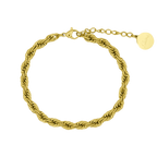 Twisted Armband 14K Vergoldet
