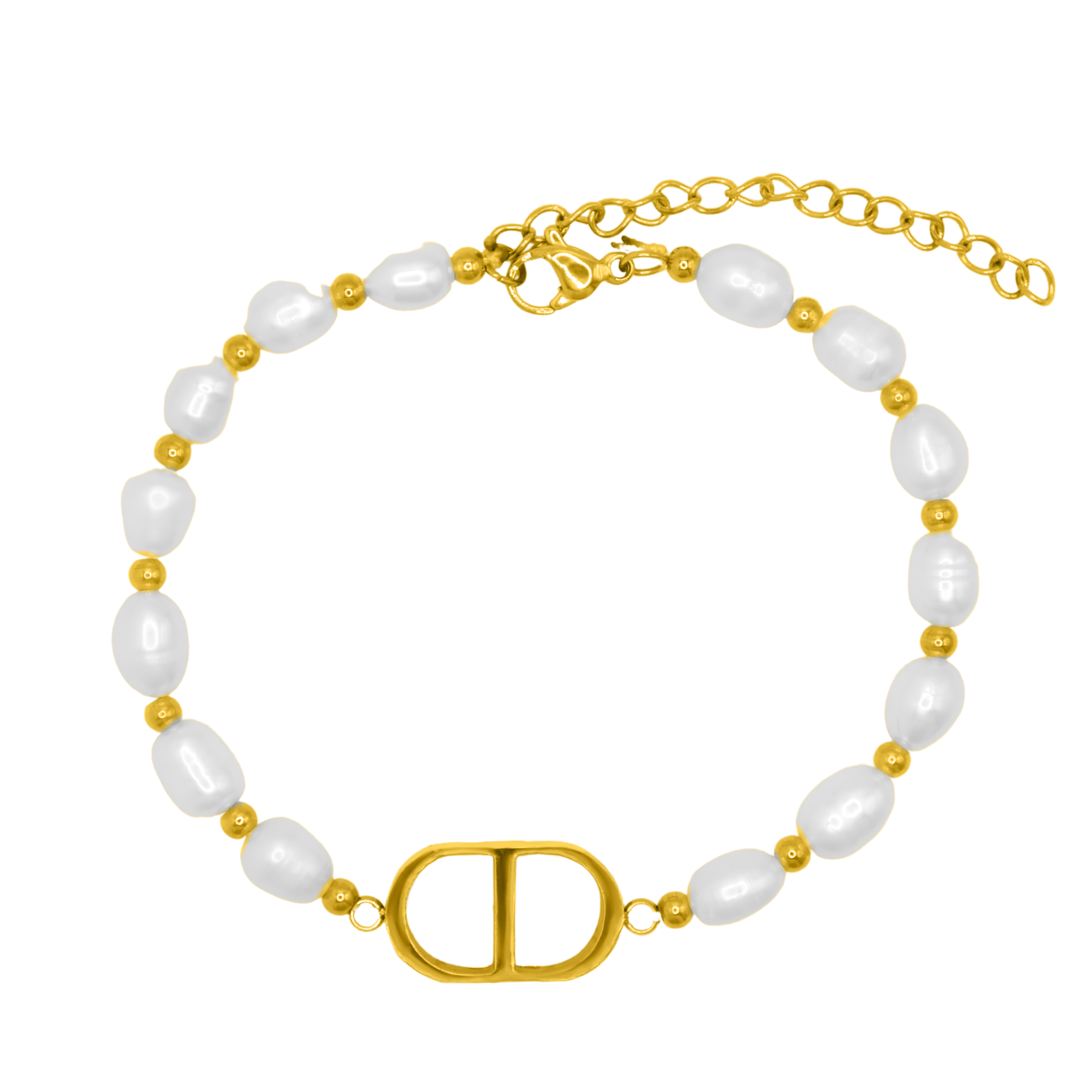 Recognition Pearl Armband 18K Vergoldet