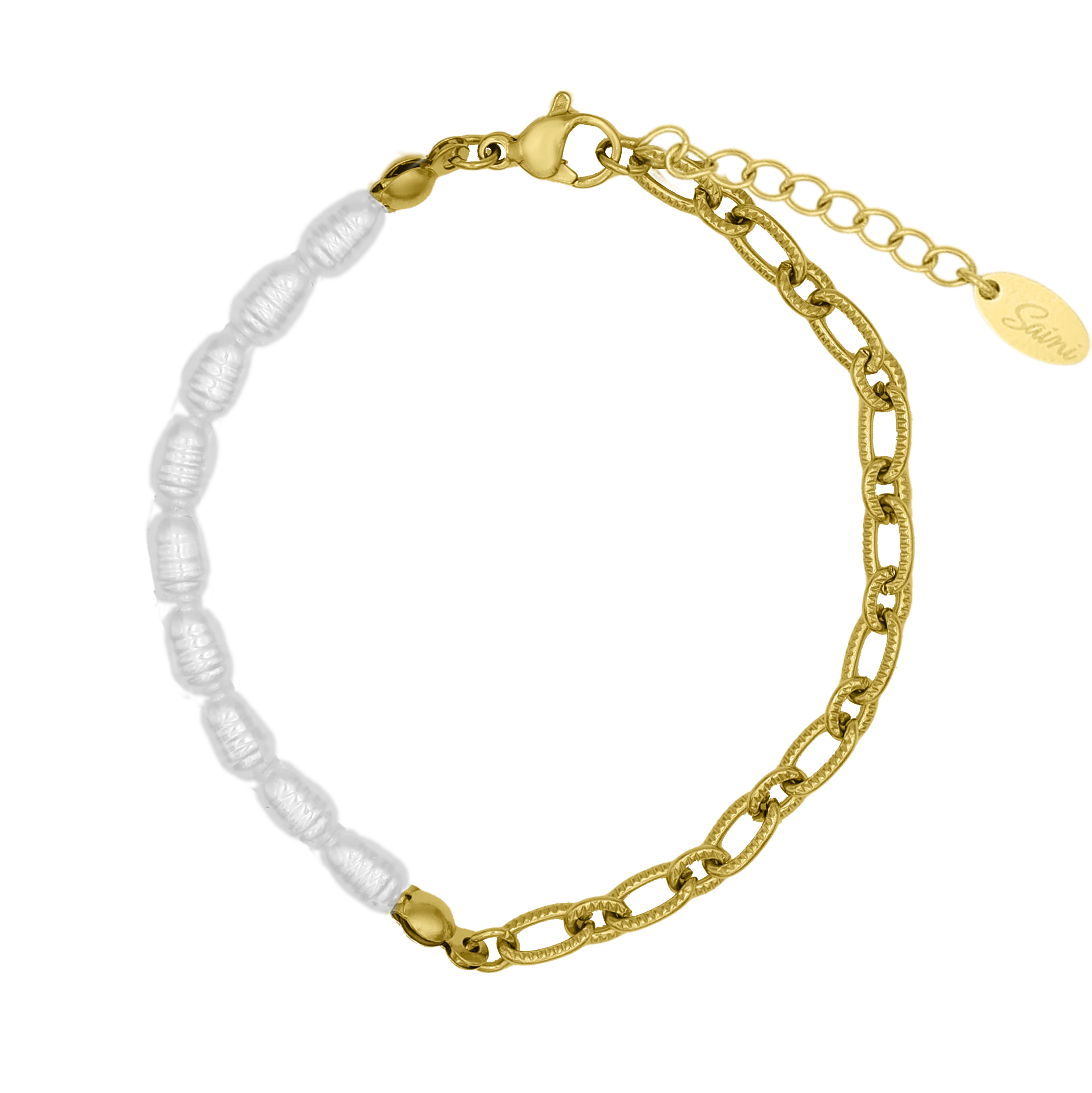 Elegant Pearl Armband 14K Vergoldet