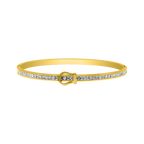 Element Love Baguette Armreif 14K Vergoldet