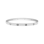 Element Thin Stone Amreif 14K Vergoldet