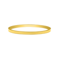 Element Gravur "Thin" Armreif 14K Vergoldet
