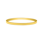 Element Gravur "Thin" Armreif 14K Vergoldet