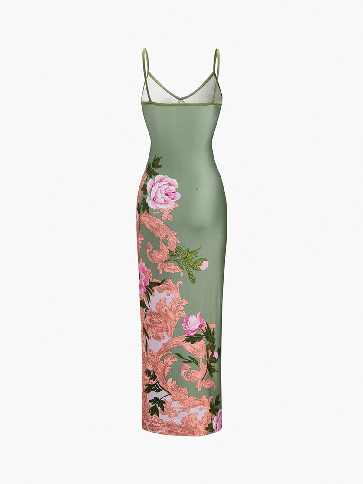 Ava - Langes Sommerkleid mit Blumenmuster