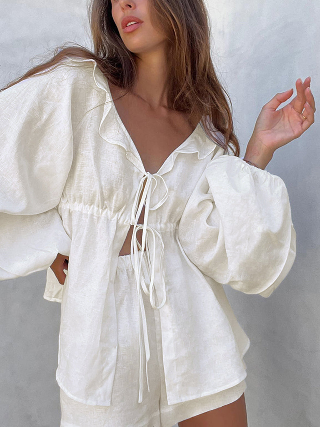 Melody - Zweiteiliges Boho Shorts Set