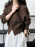 Damenstrickjacke mit Wickelmuster - Ragnhild