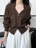 Damenstrickjacke mit Wickelmuster - Ragnhild