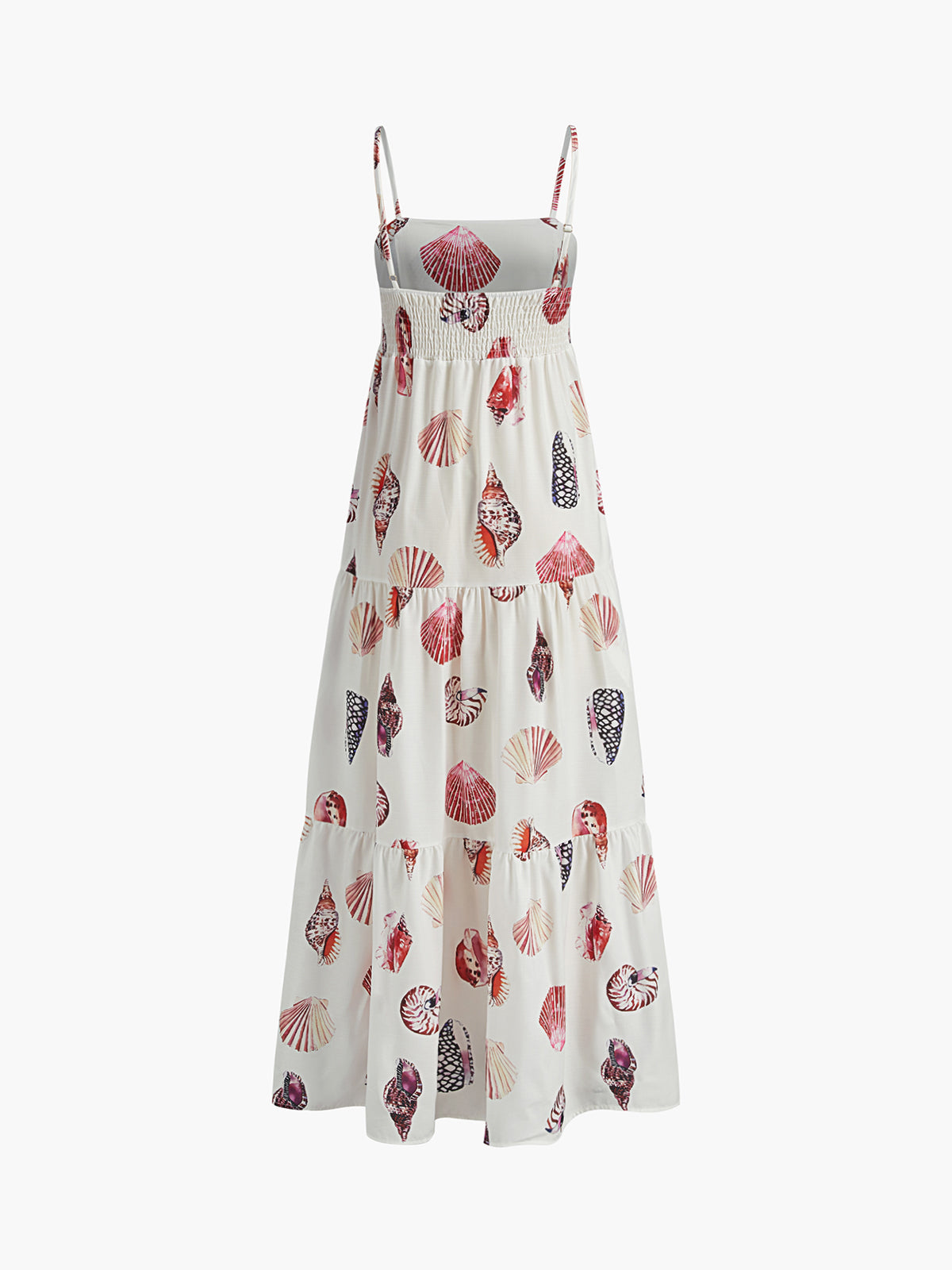 Julia - Bedrucktes Kleid mit verstellbaren und gerafften Trägern