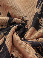 Lena - Boheme bedrucktes Kleid mit Blumenmuster