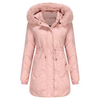 BELLE - Wattierte Winterjacke mit flauschigem Kragen