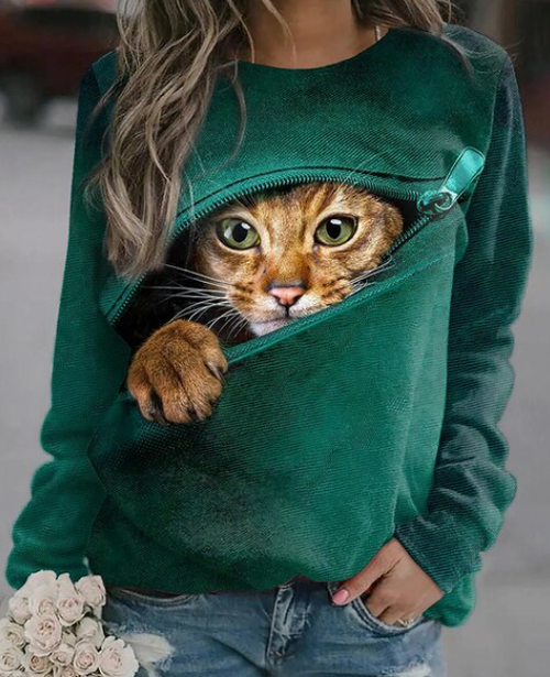 CAT - Süßer Pullover