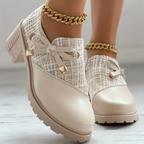 Sophie - Die eleganten Schuhe im Farbblock-Design mit Schleifendetail