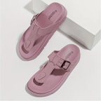 Lotte - Die bequemen Flip-Flops mit Uni-Farbe