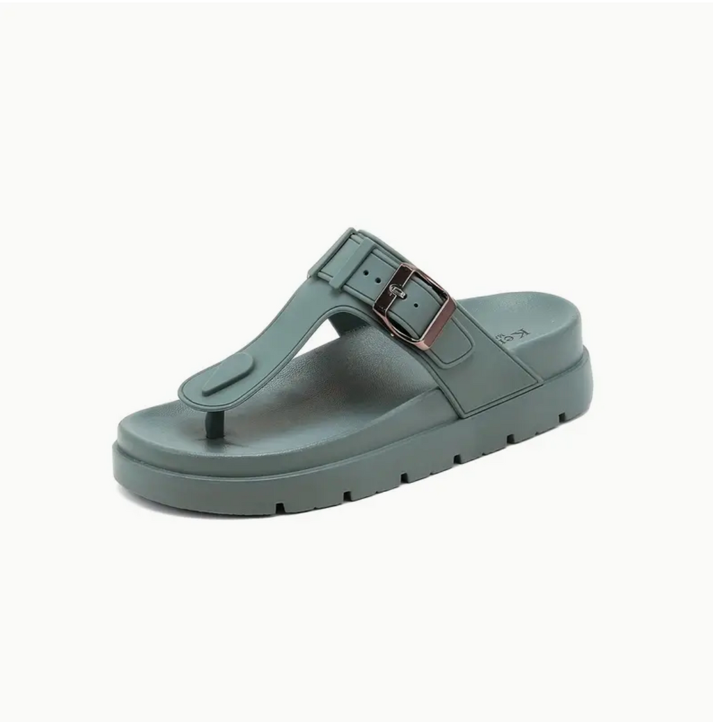 Lotte - Die bequemen Flip-Flops mit Uni-Farbe