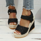 Nina - Die klassische Keilsandalette