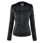 Lederjacke Damen robuste Eleganz mit Hochwertigem Leder für Stilbewusste Frauen und urbanem Look - Monika