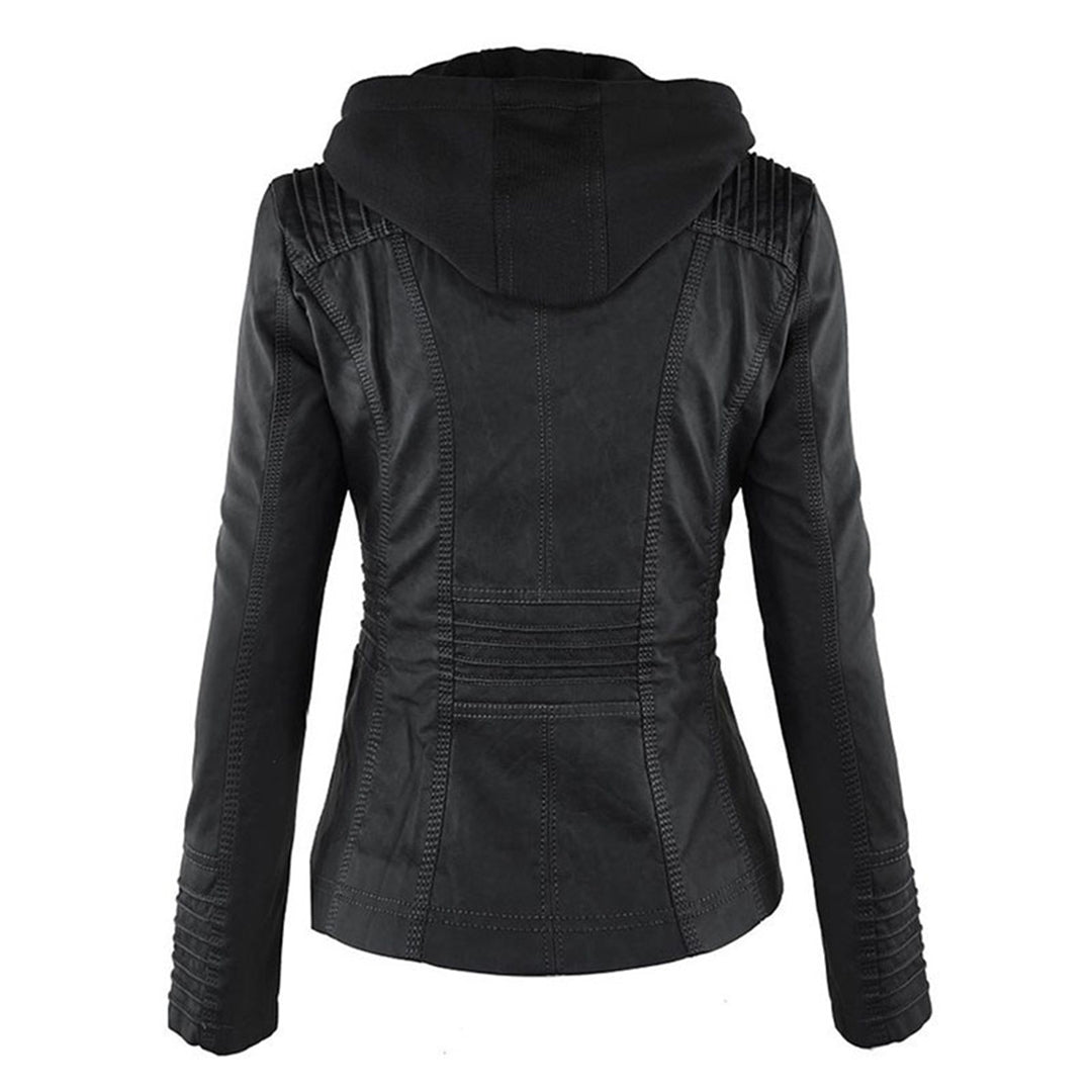 Lederjacke Damen robuste Eleganz mit Hochwertigem Leder für Stilbewusste Frauen und urbanem Look - Monika