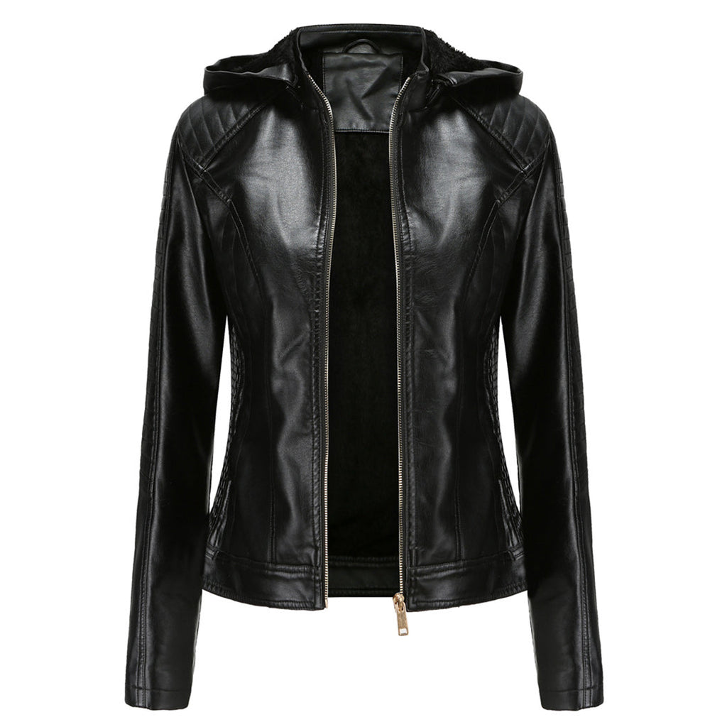Stilvolle Lederjacke mit zeitlosem Design