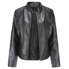 Stilvolle Lederjacke mit zeitlosem Design