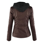 Lederjacke Damen robuste Eleganz mit Hochwertigem Leder für Stilbewusste Frauen und urbanem Look - Monika