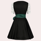 Dirndl Damen Grün Edelweiß Stickerei - Andrina