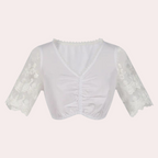 Dirndl Damen Grün Edelweiß Stickerei - Andrina