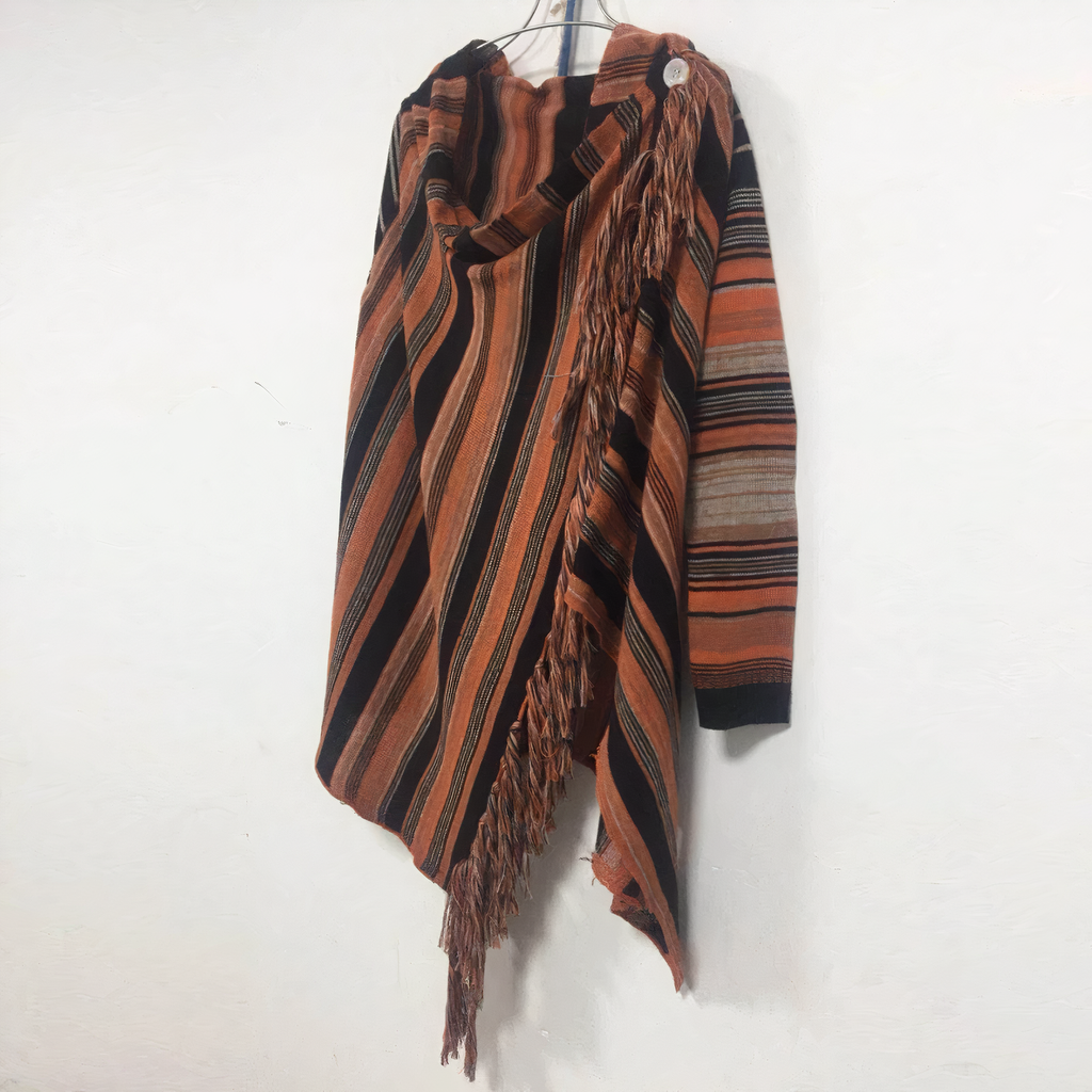 CARLY - Fransen-Pullover