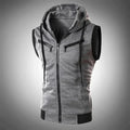 CARSON - Slim Fit Weste mit Kapuze