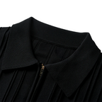 Ewiges Velours-Poloshirt aus Strick